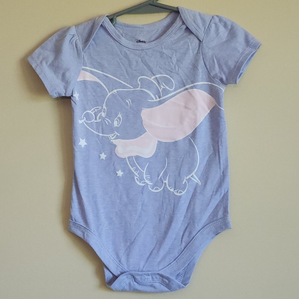 Disney/Okie Dokie - Dumbo Baby Graphic Bodysuit /Onesie Size 18 Months